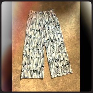 Bamboo wide leg pants